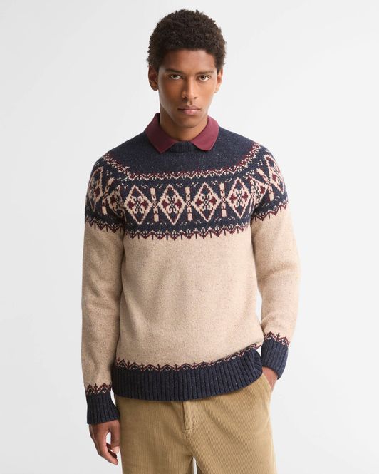 Hovedbilde Tisbury Fair Isle Crew Neck ...