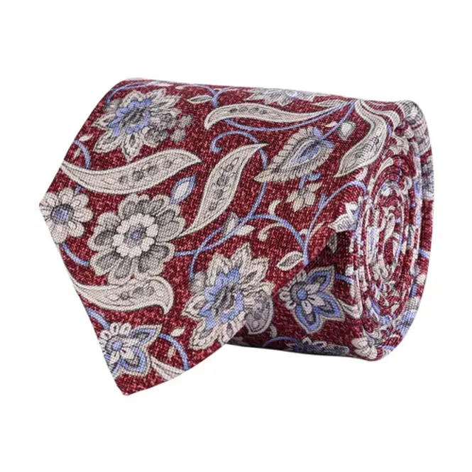 Hovedbilde CLASSIC TIE Bordeaux melange