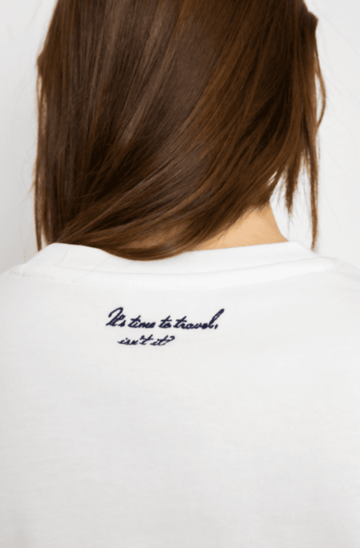 EZRA TEE Off White