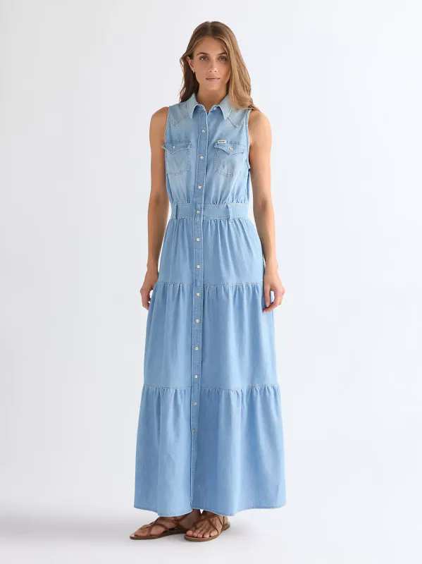 Western Tiered Maxi Kaia