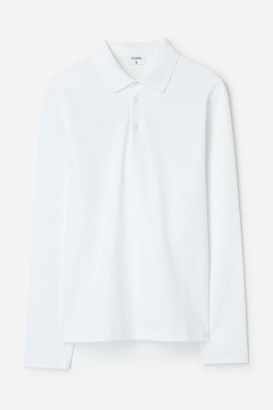 LUKE Stretch Polo Shirt White