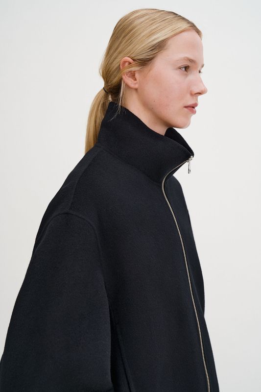 DAFINA Jacket Wool Black 