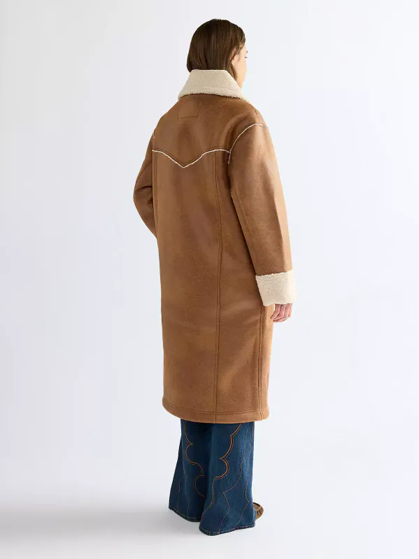 Wrange Coat Medium Brown
