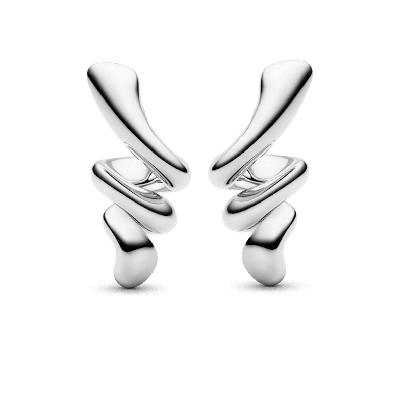 Coil Øredobber S Sølv