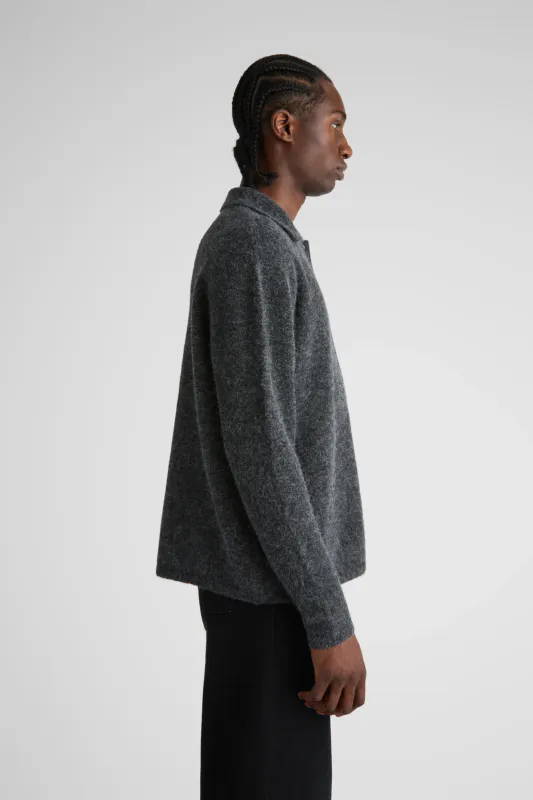 STACK Cardigan Charcoal