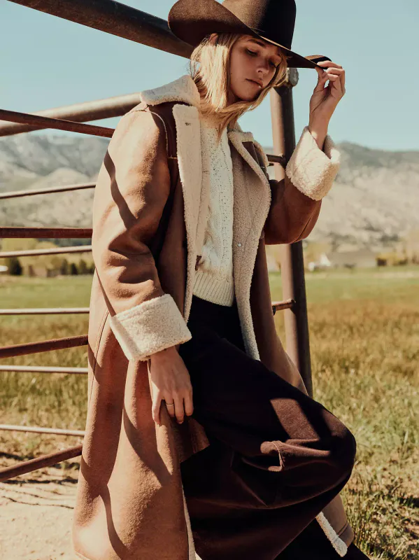 Wrange Coat Medium Brown