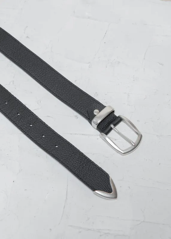 NEBEL Belt Black Silver