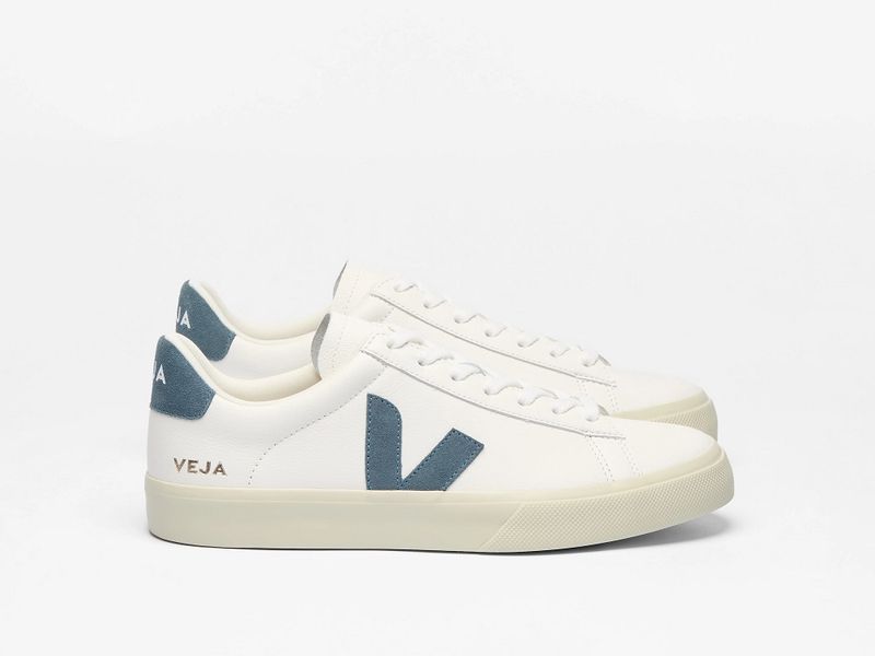 CAMPO MAN Leather White California Suede