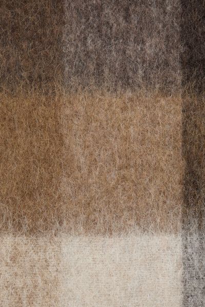 Hovedbilde MOHAIR CHECKED SCARF Dark ...