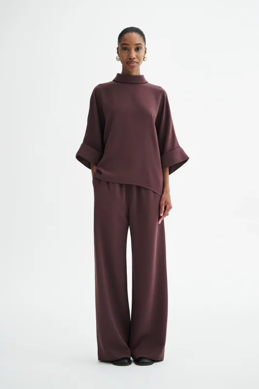 PALMIRA Pants Burgundy