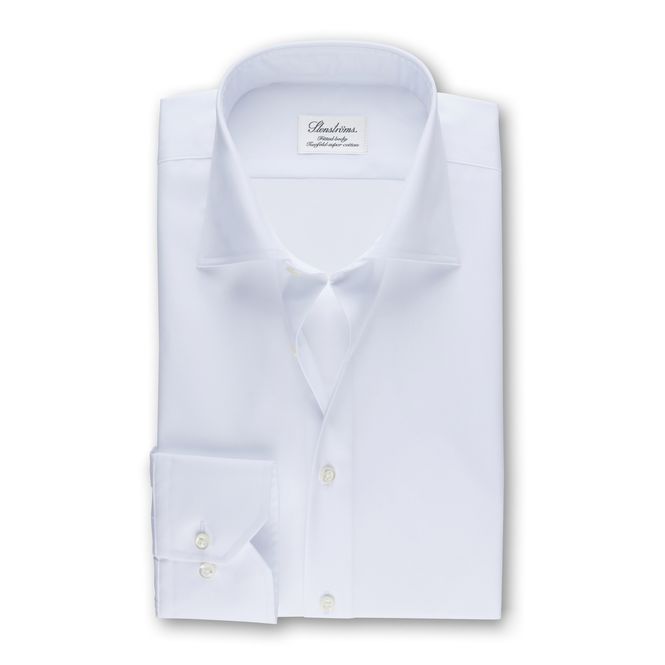 Hovedbilde WHITE TWILL SHIRT Fitted Body
