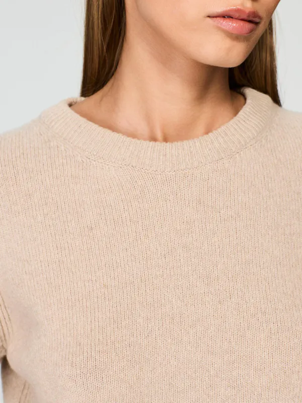 Women's Cashmere Knit Sand