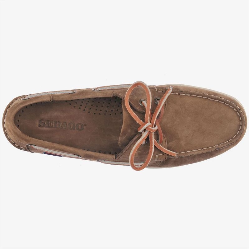 Docksides Portland Nubuck DK.Brown 