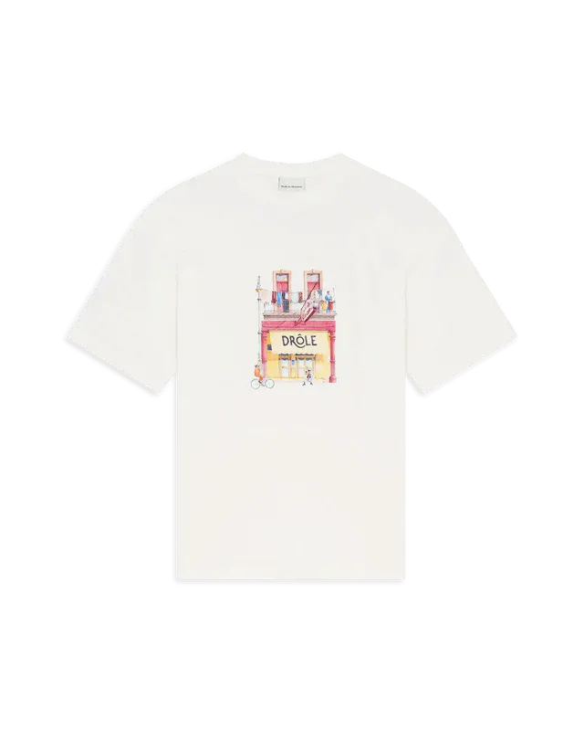 T-Shirt Drôle Café Off White