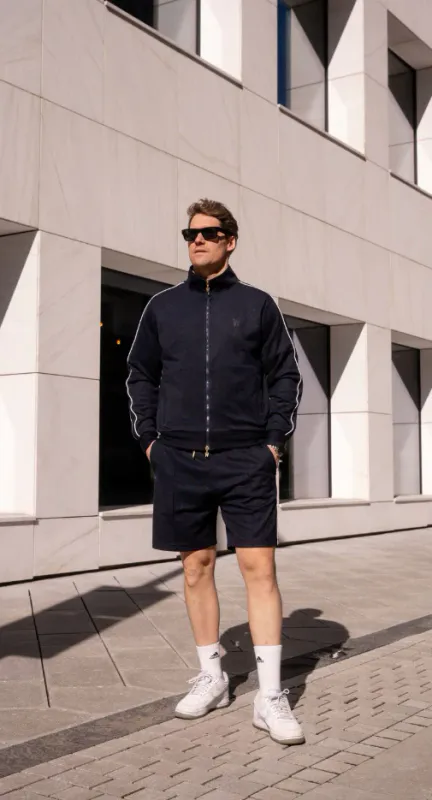 Track Jacket NYC Navy 