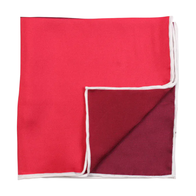 Hovedbilde Pocket Square Red 