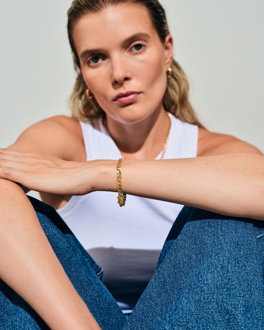 Hovedbilde Frankie Bracelet Gold