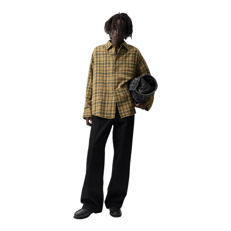 Utmost Shirt Green Plaid 
