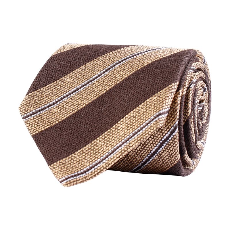 CLASSIC TIE Stripe Brown 