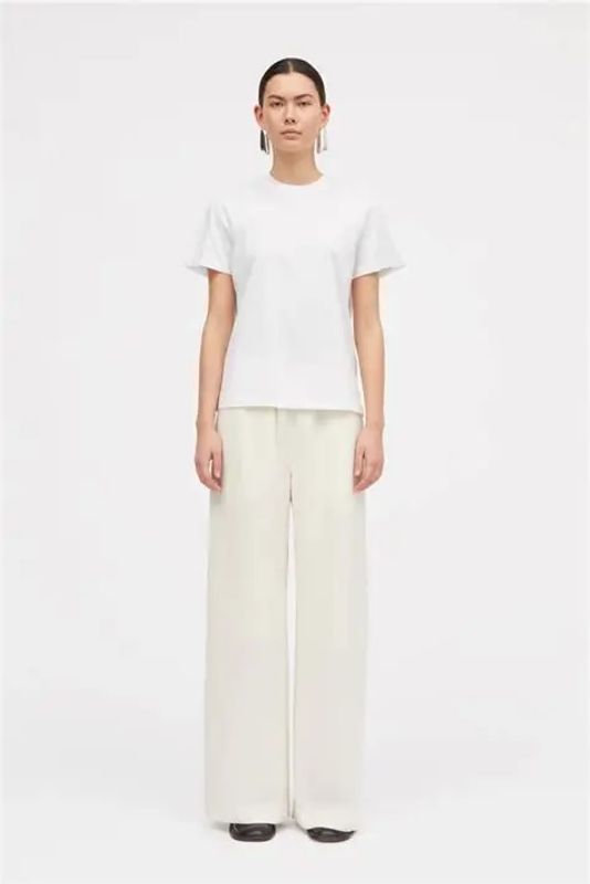 LAIA Cotton Jersey White