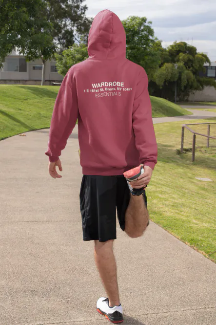 Hovedbilde Hoodie NYC Burgundy