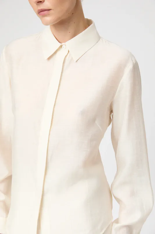 Organza Shirt Cream