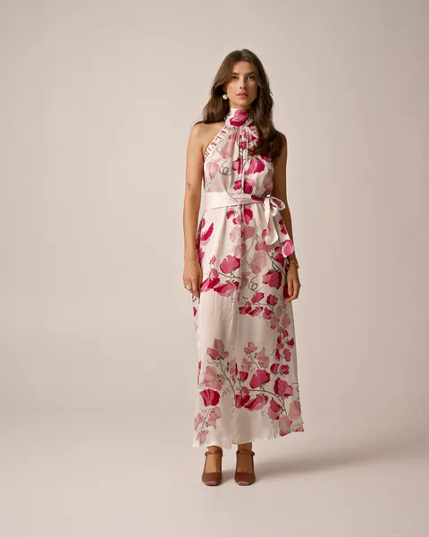 Hovedbilde ORGANZA Halterneck dress ...