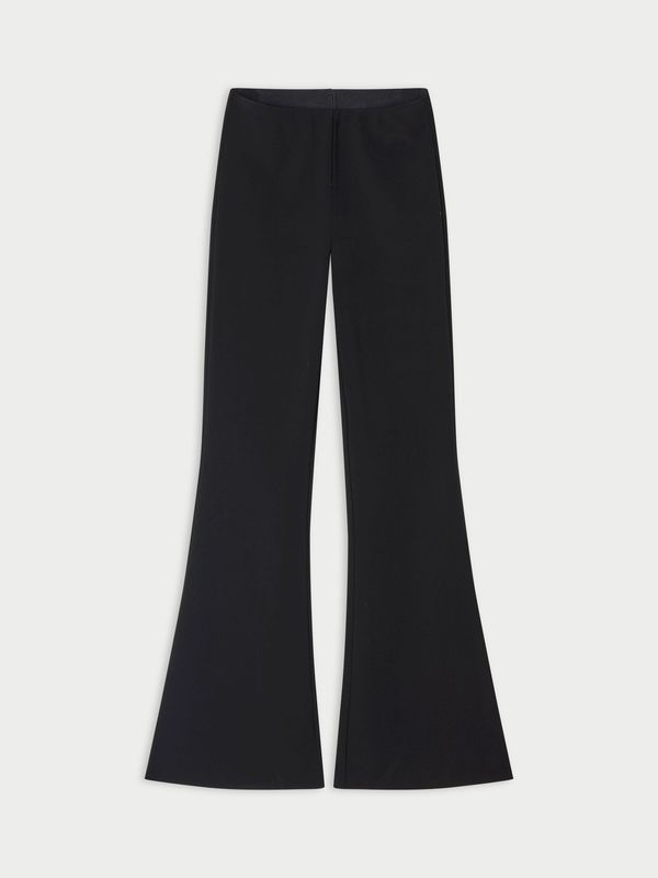 VILESA Flared Trousers Black