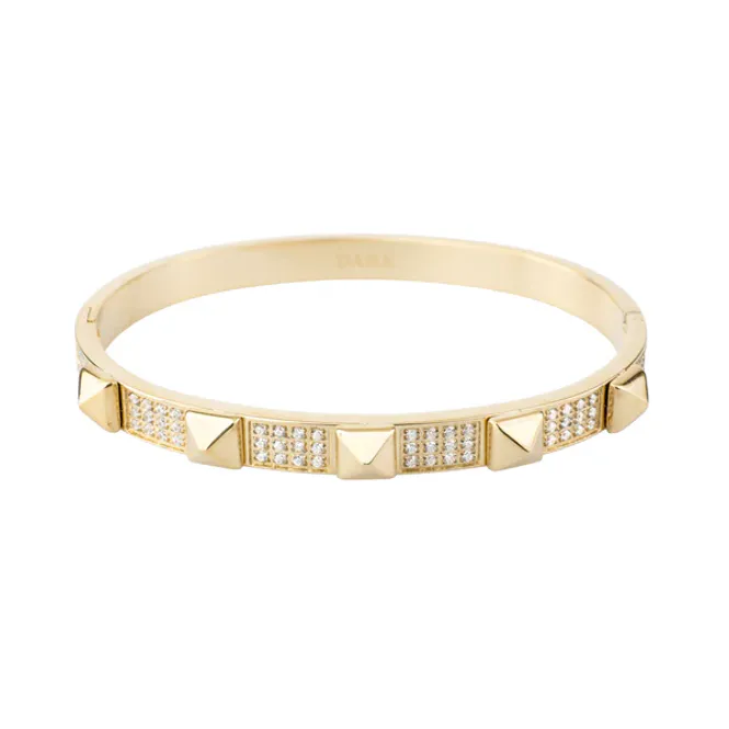Hovedbilde Stud Bangle W/Crystals 