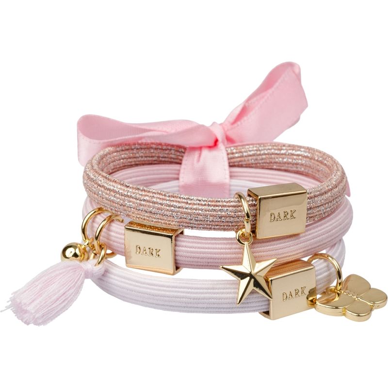 Hair Ties 3 pk Charm Combo