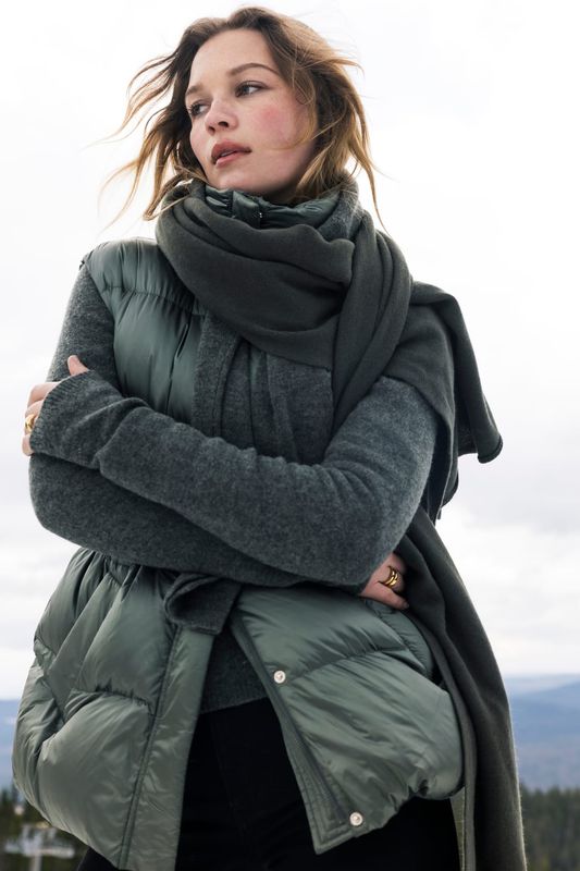 LENOX Down Vest Olive