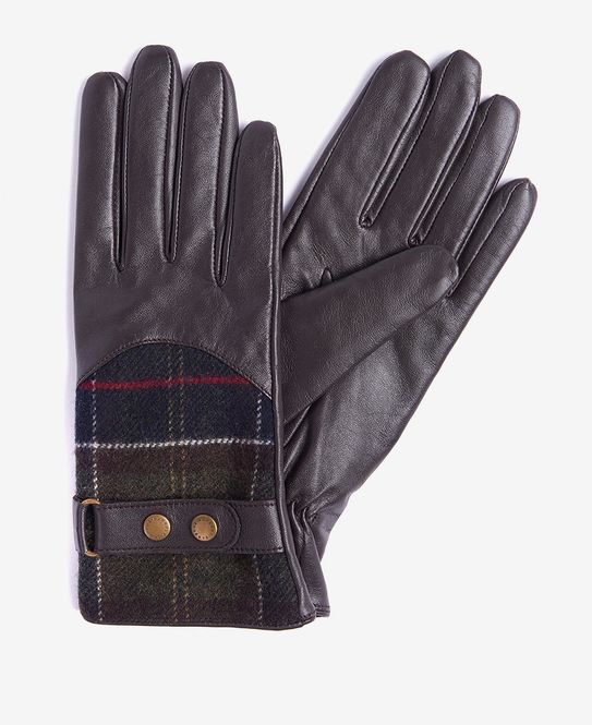 Hovedbilde Dee Tartan Glove Brown 
