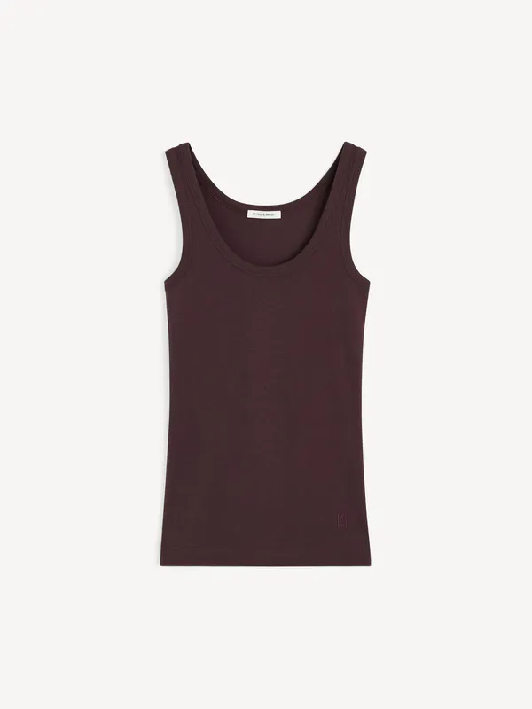 DALI Tank Top Aubergine