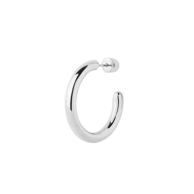 Hovedbilde RUBY Hoop Silver 