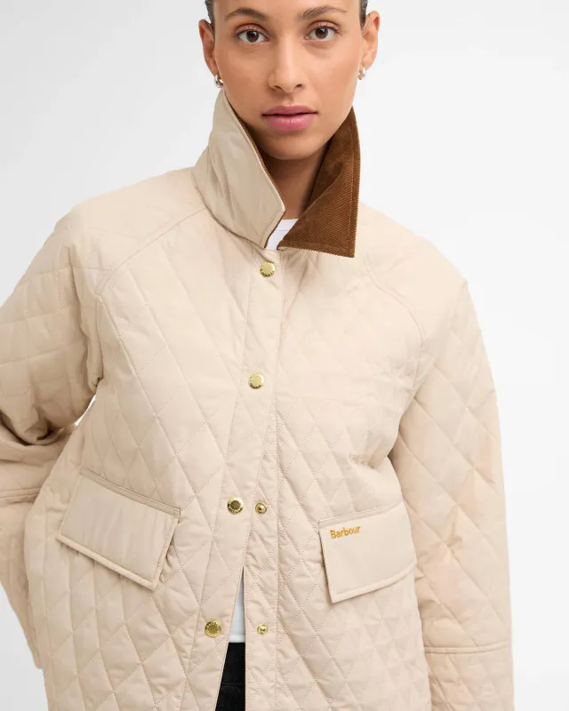 Kirby Quilt Jacket Cream