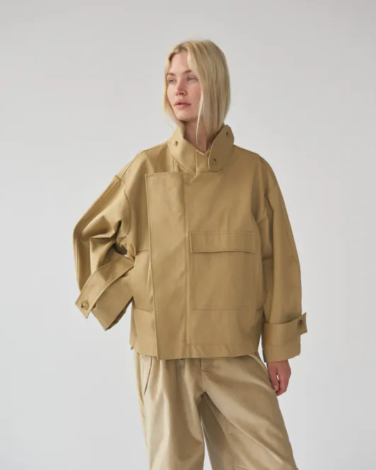 Hovedbilde Water Resistant Jacket Beige