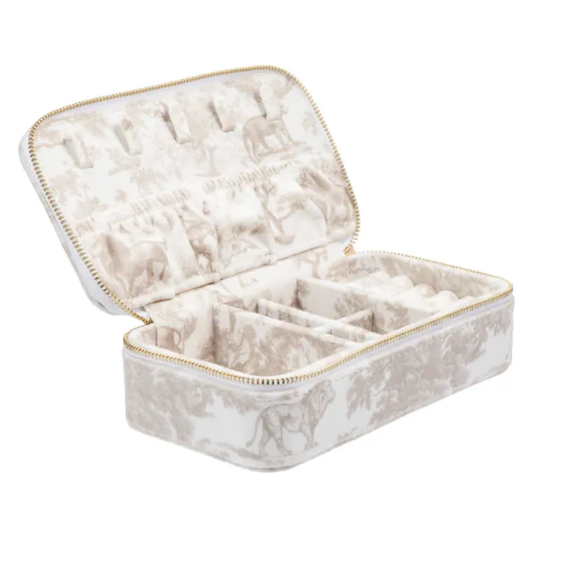 VELVET JEWELLERY BOX