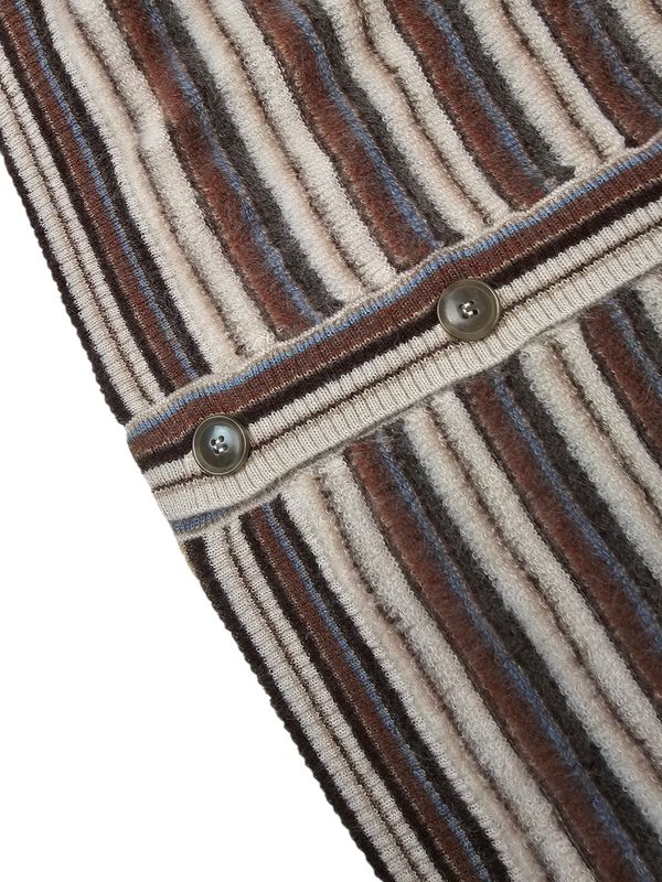 The Femme Cardi Sky blue multi stripe 