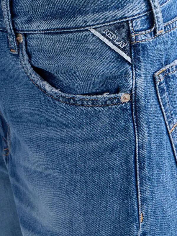 BECKA Flared Bootcut Jeans Medium Blue