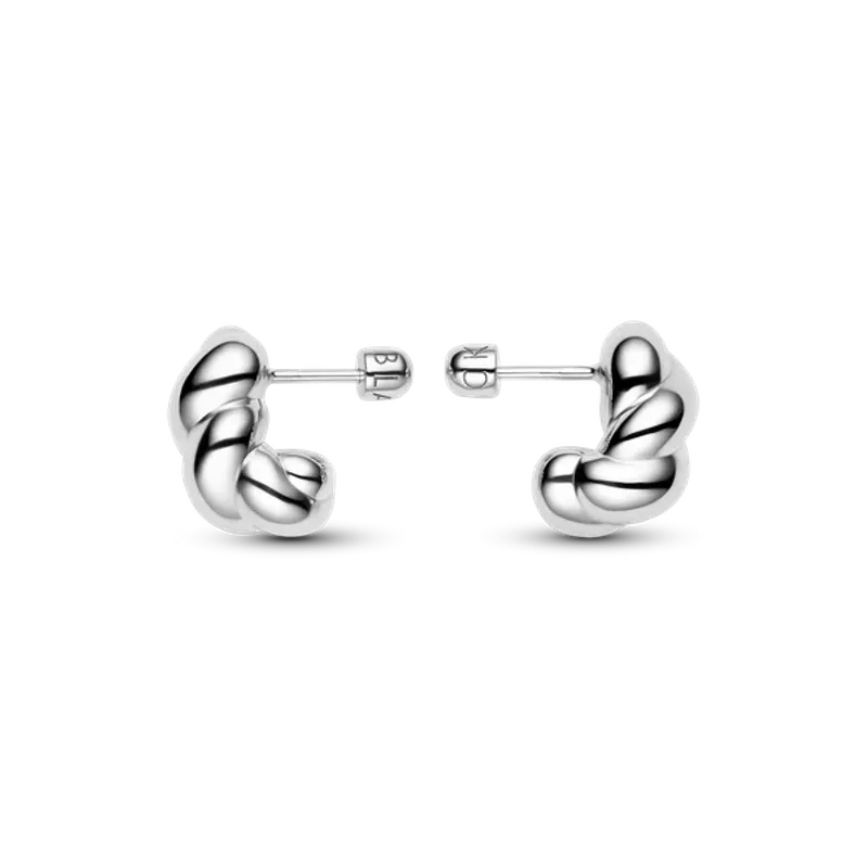Robe Earring Small Silver PAIR