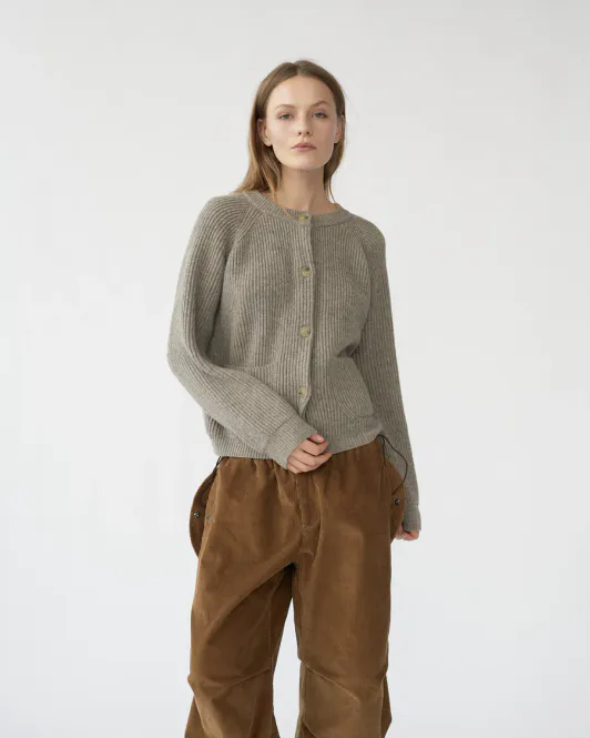 Hovedbilde Shetlands Wool Rib Cardigan ...