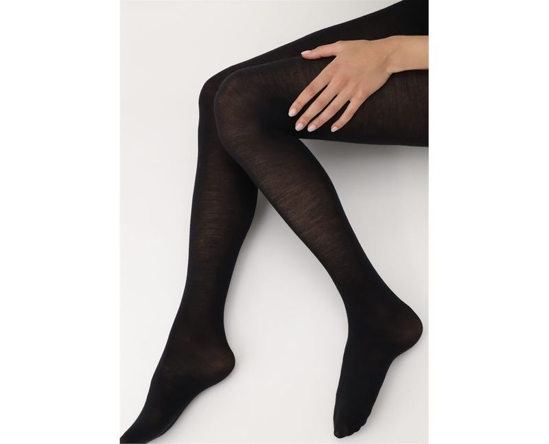 Oroblu Nives Fine Wool Tights BLACK