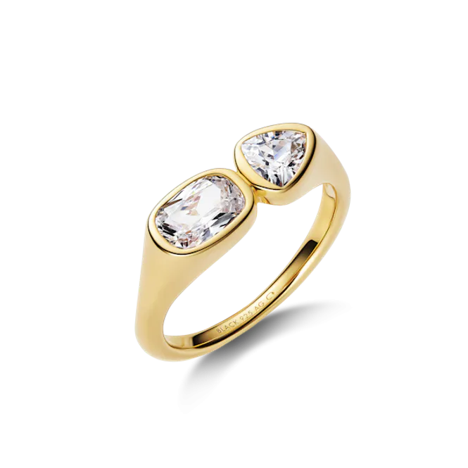 Hovedbilde YOU & ME Signet Ring Gold