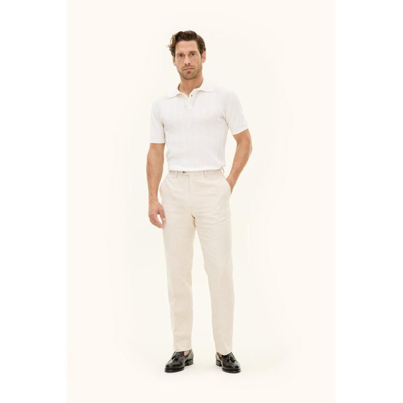 BARTO Stripe Poloshirt Snow White 