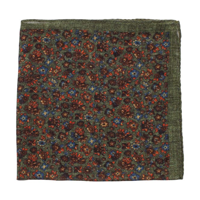 Hovedbilde POCKET Square Olive melange